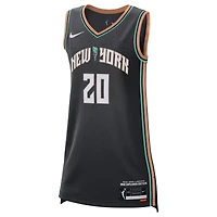 Women's Nike Sabrina Ionescu Black New York Liberty 2021 Explorer Edition Victory Player Jersey