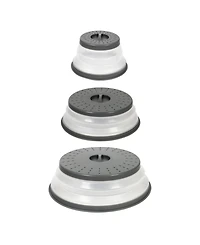 Tovolo Collapsible Microwave Cover 3-Pc. Set