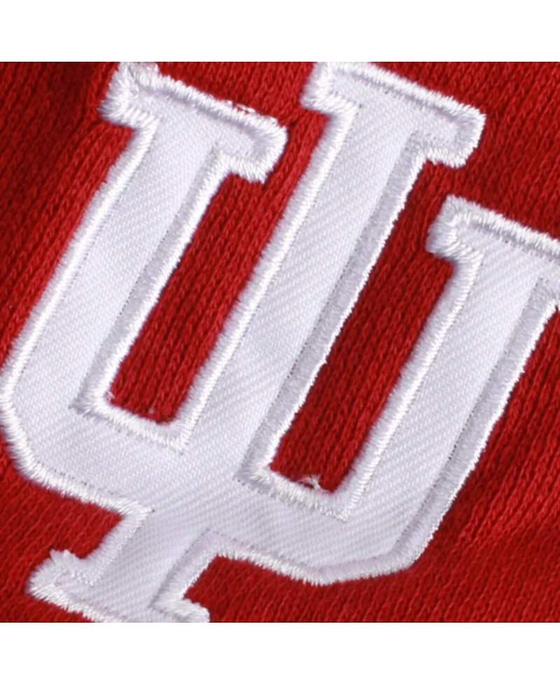 Women's Colosseum Indiana Hoosiers Arched Name Full-Zip Hoodie