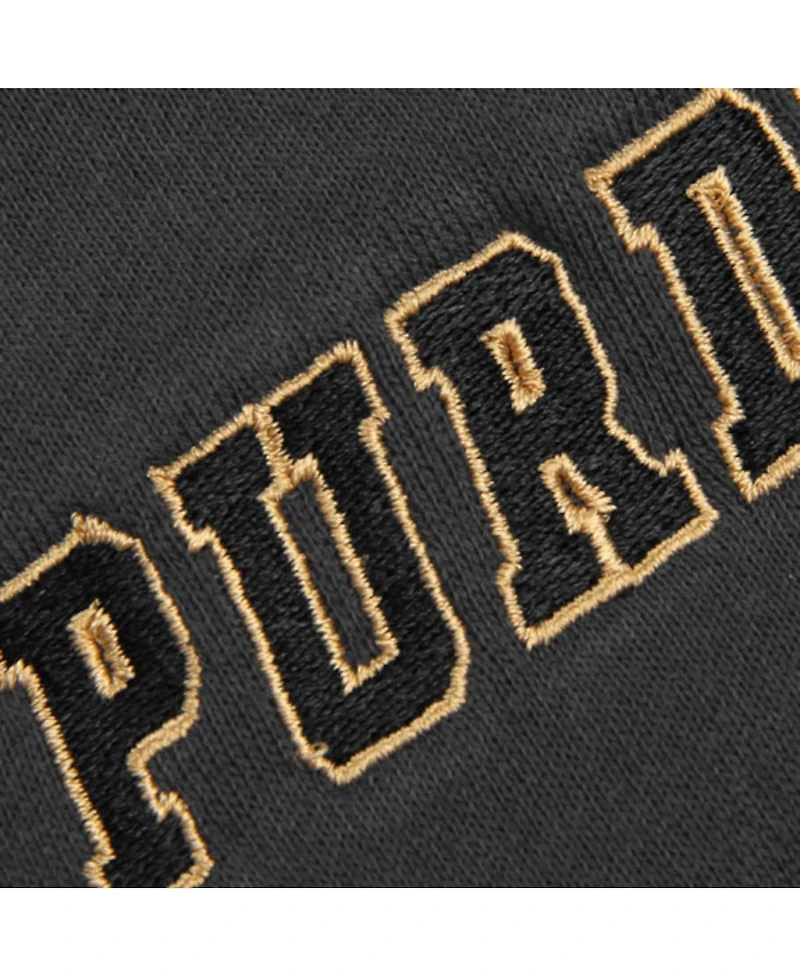 Big Boys Charcoal Purdue Boilermakers Logo Pullover Hoodie