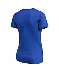 Women's Joel Embiid Royal Philadelphia 76ers Notable T-shirt
