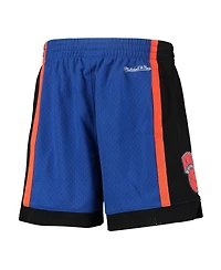Women's Royal New York Knicks Jump Shot Shorts