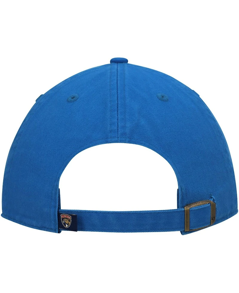 Men's Blue Florida Panthers Team Clean Up Adjustable Hat