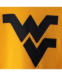 Big Boys Gold West Virginia Mountaineers Logo Pullover Hoodie