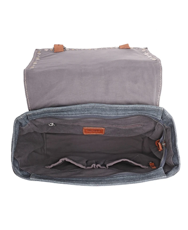 Old Trend Women's Cotton Canvas Knox Tie-dyed Backpack