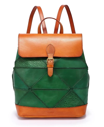 Old Trend Women's Genuine Leather Prism Backpack