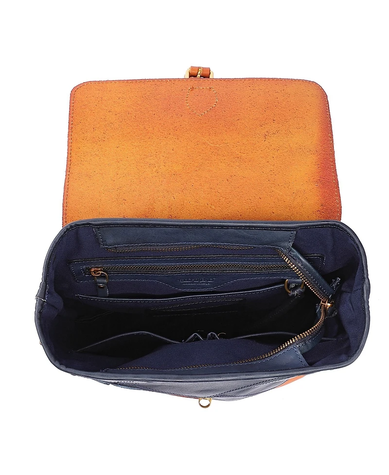 Old Trend Women's Genuine Leather Prism Backpack