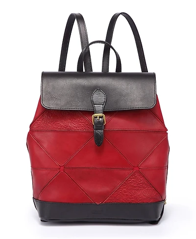 Old Trend Women's Genuine Leather Prism Backpack