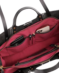 Old Trend Women's Genuine Leather Rose All-day Tote Bag