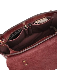 Old Trend Women's Genuine Leather Alder Brief Bag