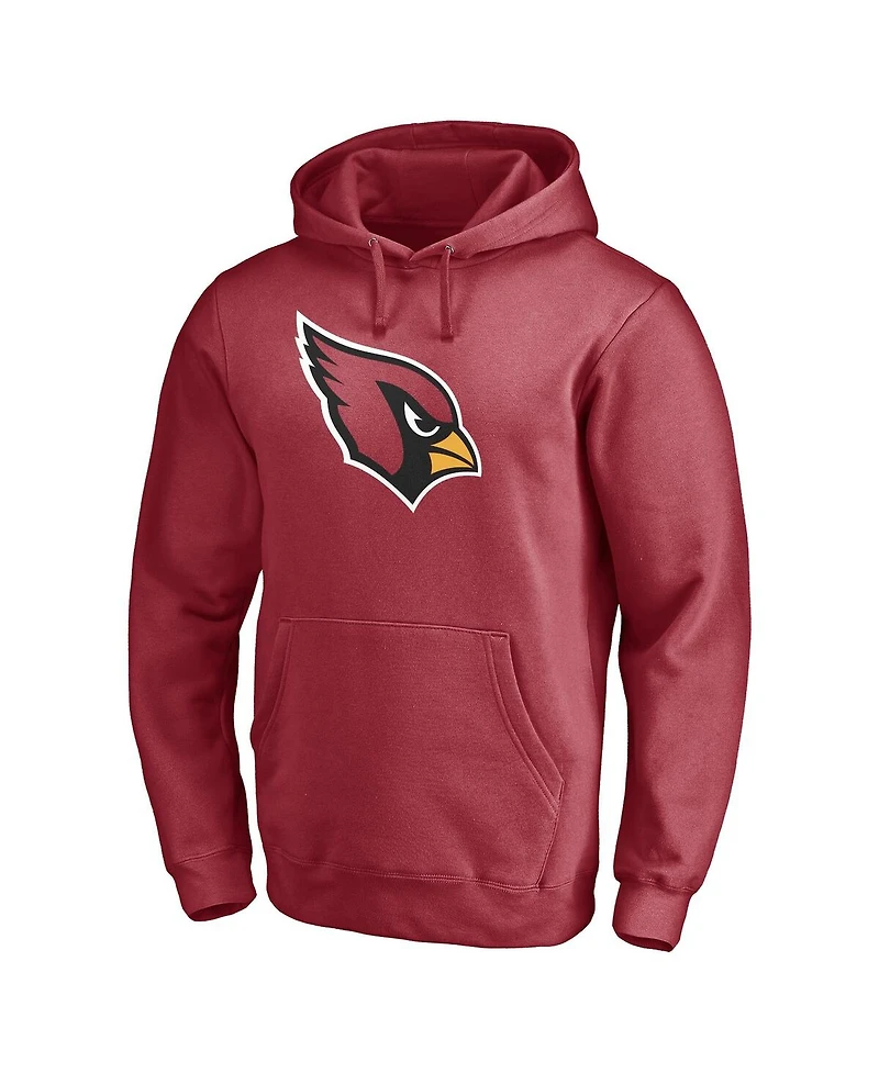 Men's Fanatics Kyler Murray Cardinal Arizona Cardinals Player Icon Name and Number Pullover Hoodie