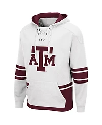 Men's Colosseum Texas A&M Aggies Lace Up 3.0 Pullover Hoodie