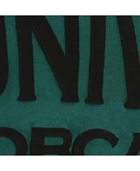 Women's Green Ohio Bobcats Ombre Long Sleeve Dip-Dyed Spirit Jersey T-shirt