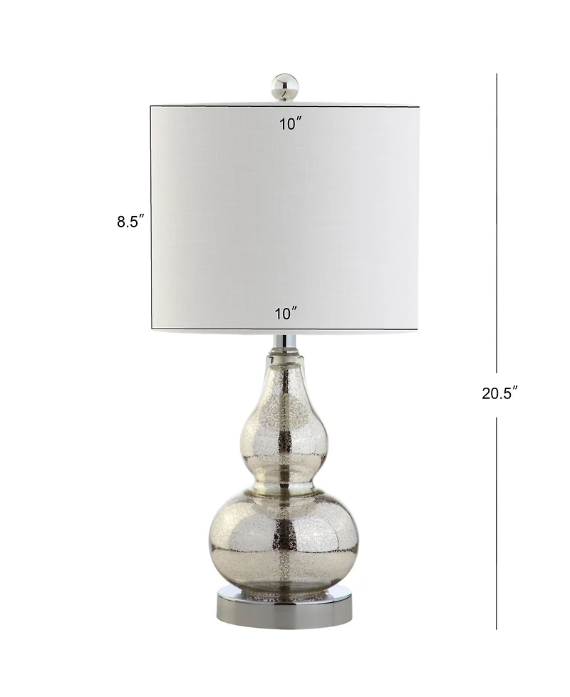 Anya Mini Glass Table Lamp, Set of 2