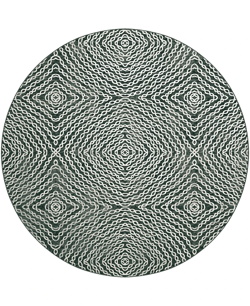 Dalyn Brisbane Washable BR3 8' x Round Area Rug