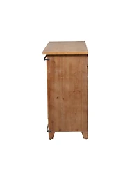 Fir Industrial Standing Wine Rack