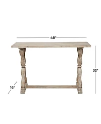 Fir Farmhouse Console Table