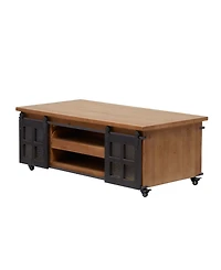 Fir Industrial Coffee Table