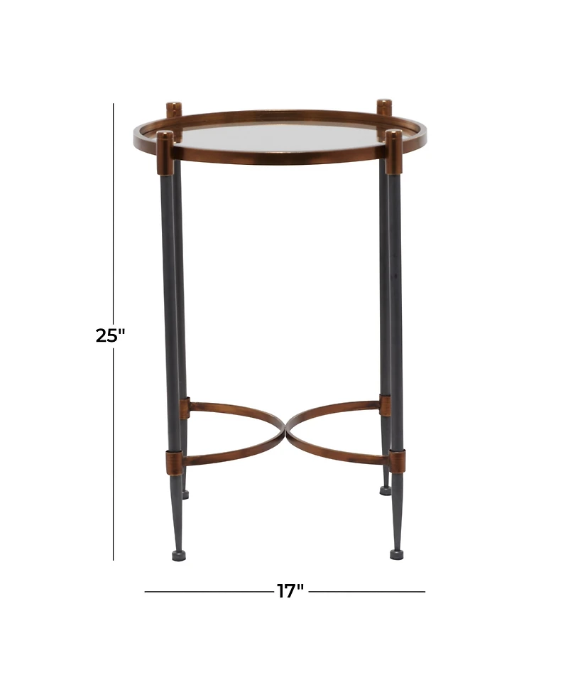 Iron Traditional Accent Table