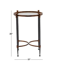 Iron Traditional Accent Table