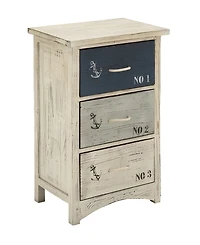 Wood Coastal Chest