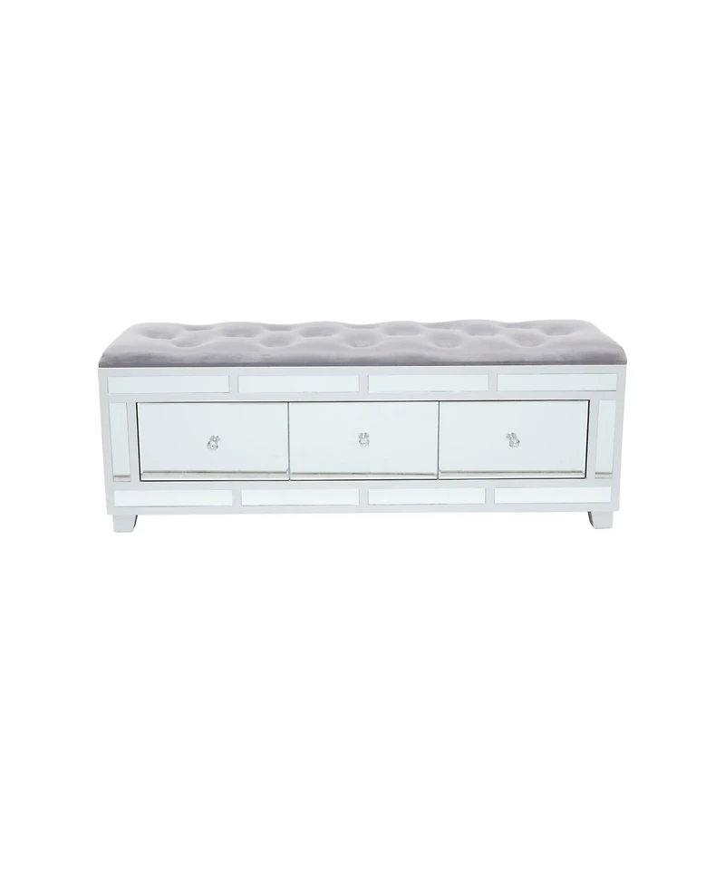 Medium-Density Fibreboard Glam Bench