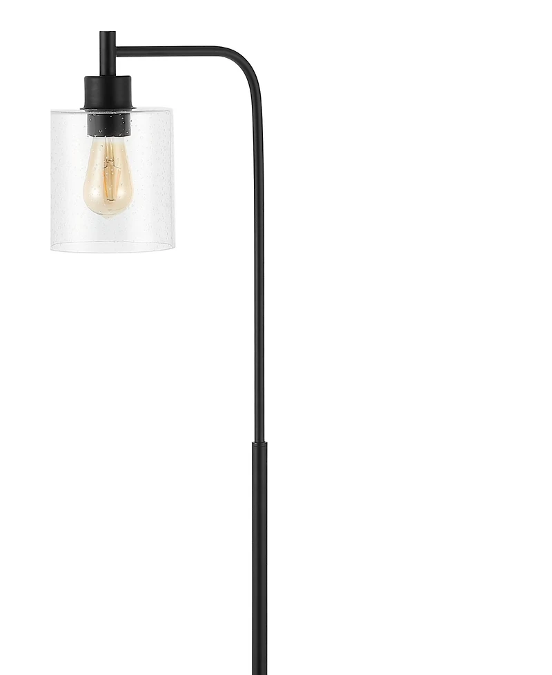 Axel Modern Glass Farmhouse Industrial Led Floor Lamp