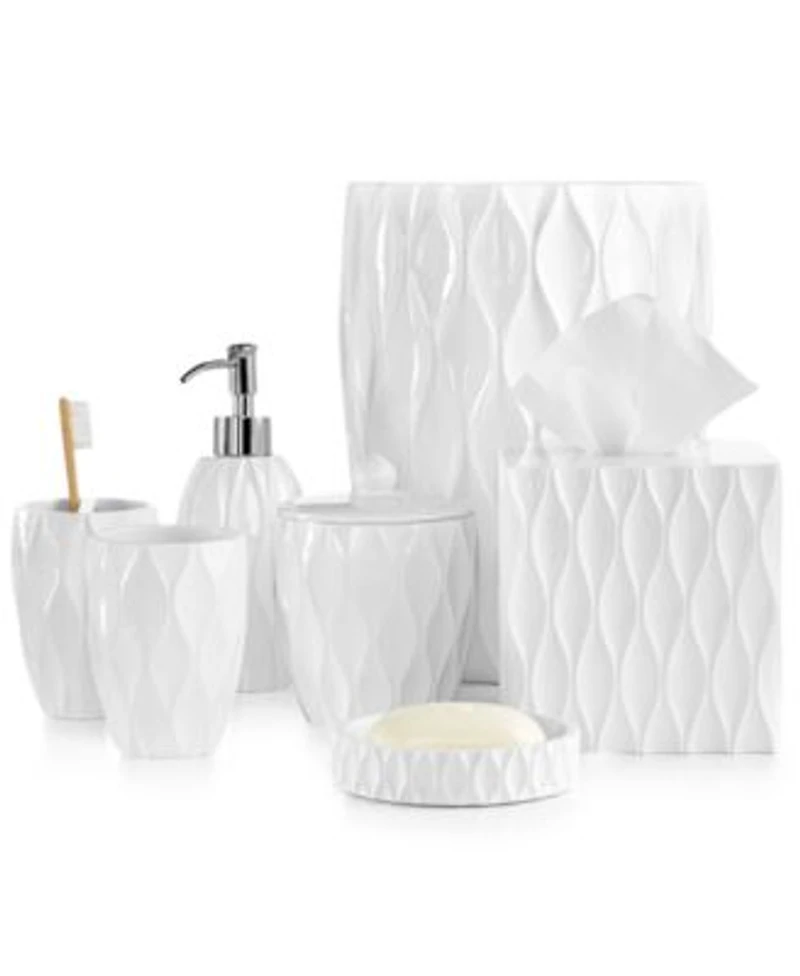 Roselli Trading Wave Bath Accessories