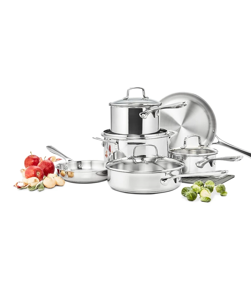 The Cellar Stainless Steel 11-Pc. Cookware Set, Exclusively at Macy's