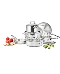 The Cellar Stainless Steel 11-Pc. Cookware Set, Exclusively at Macy's