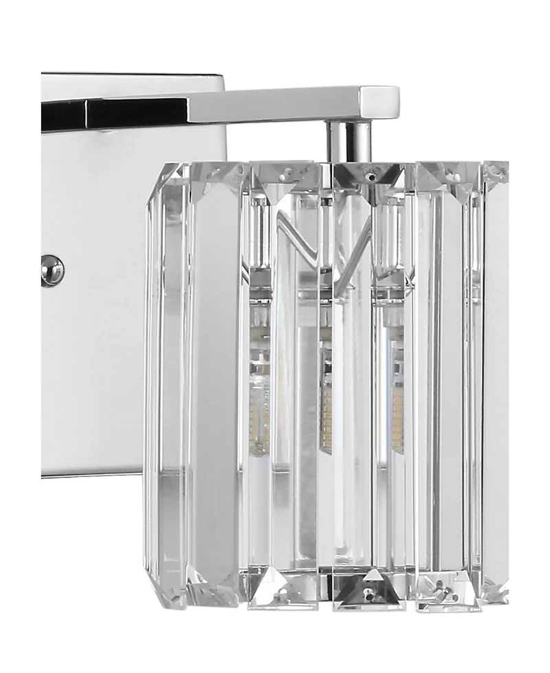 Coco Prism Vintage-like 1-Light Classic Glam Led Vanity Light