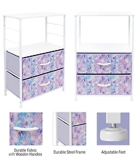 Sorbus End Table with 2 Drawers