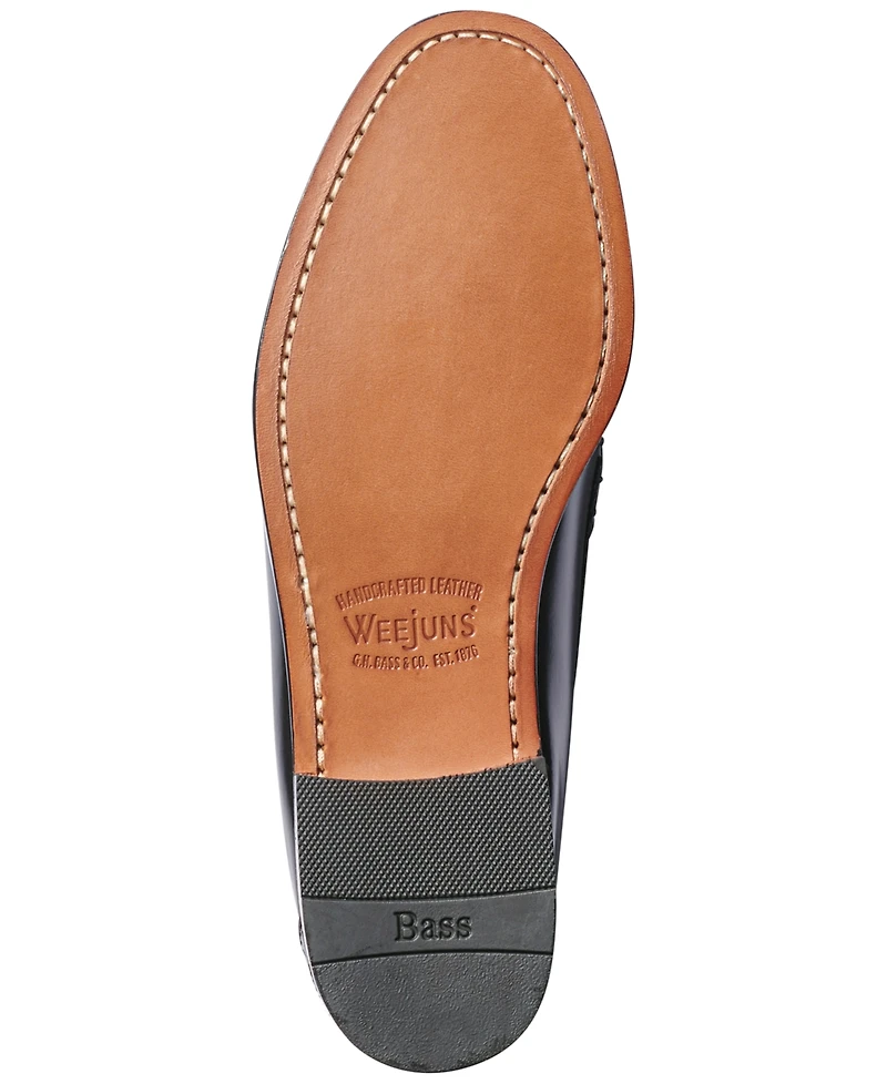 G.h.bass Men's Larkin Leather Tassel Loafers