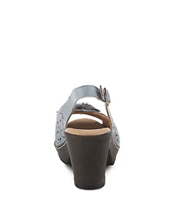 Patrizia Women's Doriday Floral Slingback Peep-Toe Sandals