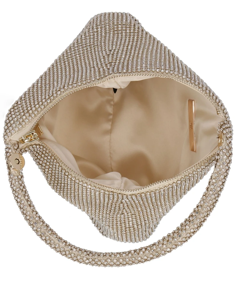 I.n.c. International Concepts Doris Sparkle Mesh Pouch, Exclusively at Macy's