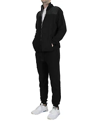 Galaxy By Harvic Men's Sweater Jogger Polar Fleece Matching, 2 Piece Set