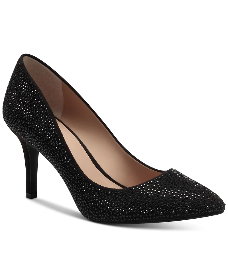 I.n.c. International Concepts Women's Zitah Embellished Pointed Toe Pumps, Created for Macy's