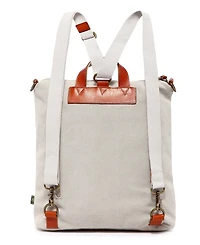 Tsd Brand Four Season Convertible Canvas Backpack
