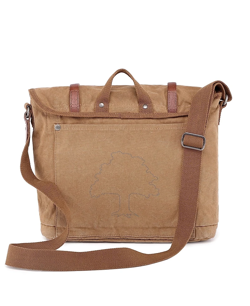 Tsd Brand Forest Canvas Messenger Bag