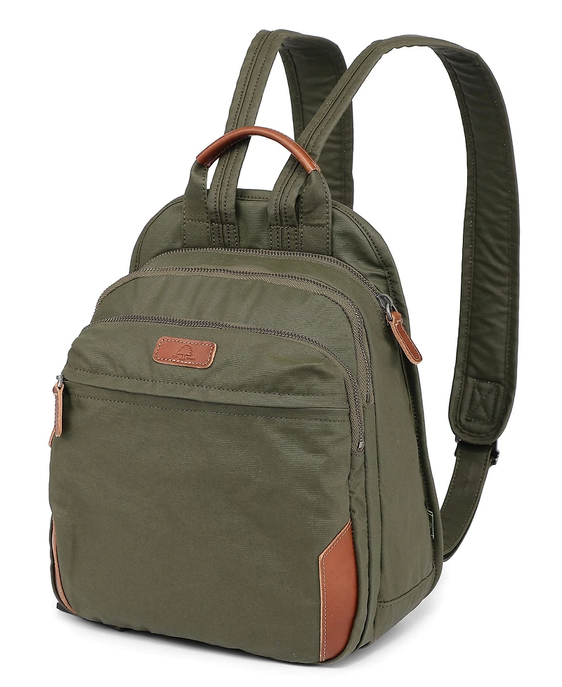 Tsd Brand Turtle Cove Canvas Backpack