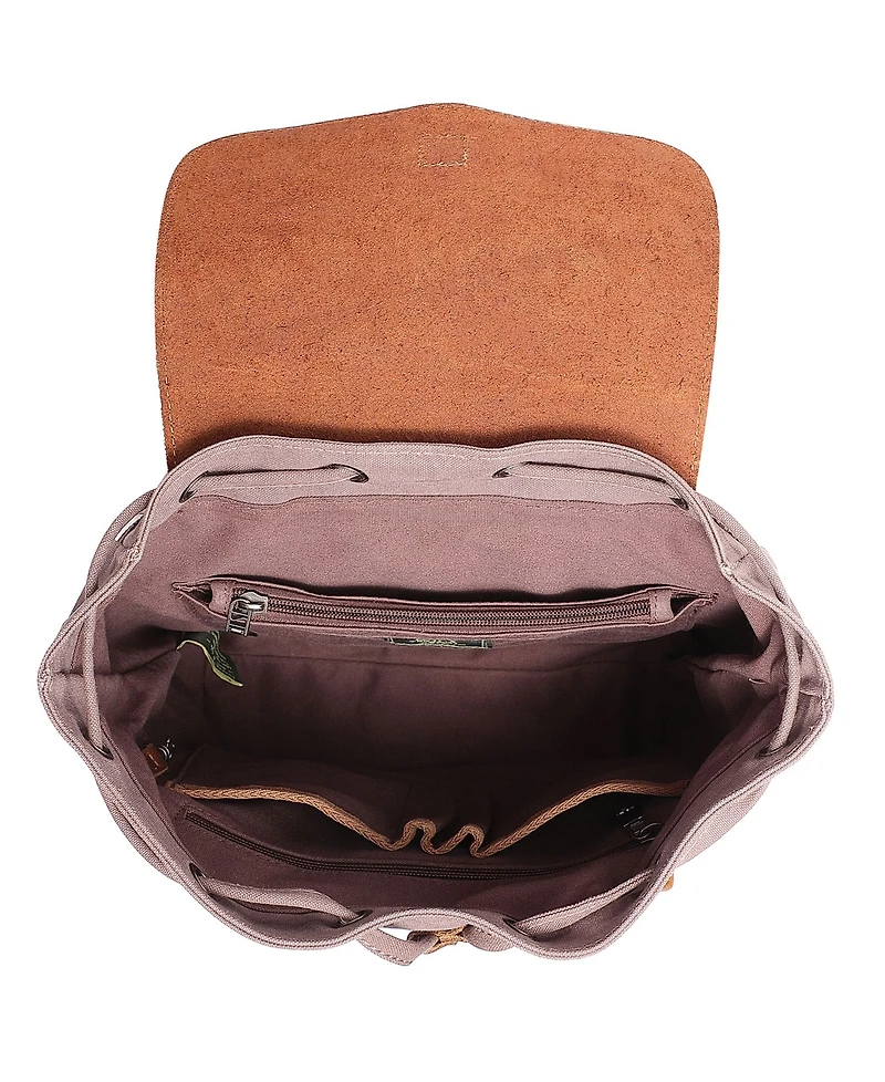 Tsd Brand Bigleaf Canvas Backpack
