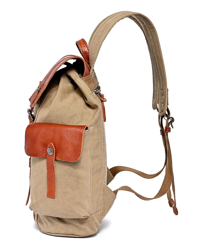 Tsd Brand Hosta Valley Canvas Backpack
