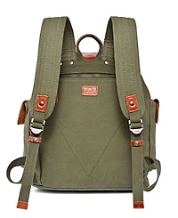 Tsd Brand Hosta Valley Canvas Backpack