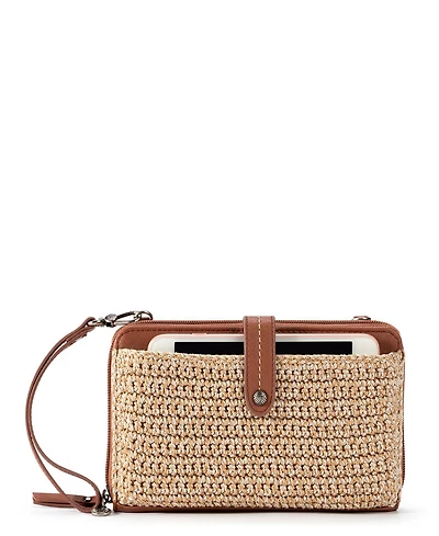 The Sak Iris Crochet Convertible Mini Crossbody Bag