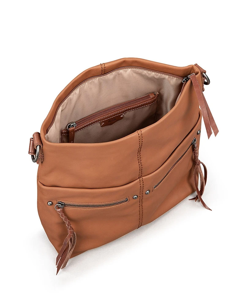 Women's Ashland Leather Bucket Hobo