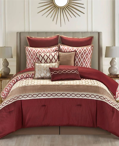Stratford Park Caval 10-Piece Comforter Set, California King