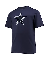 Men's Fanatics Micah Parsons Navy Dallas Cowboys Big and Tall Player Name Number T-shirt