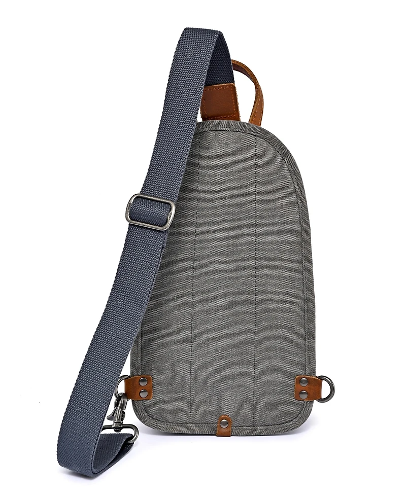 Tsd Brand Agave Canvas Sling Bag