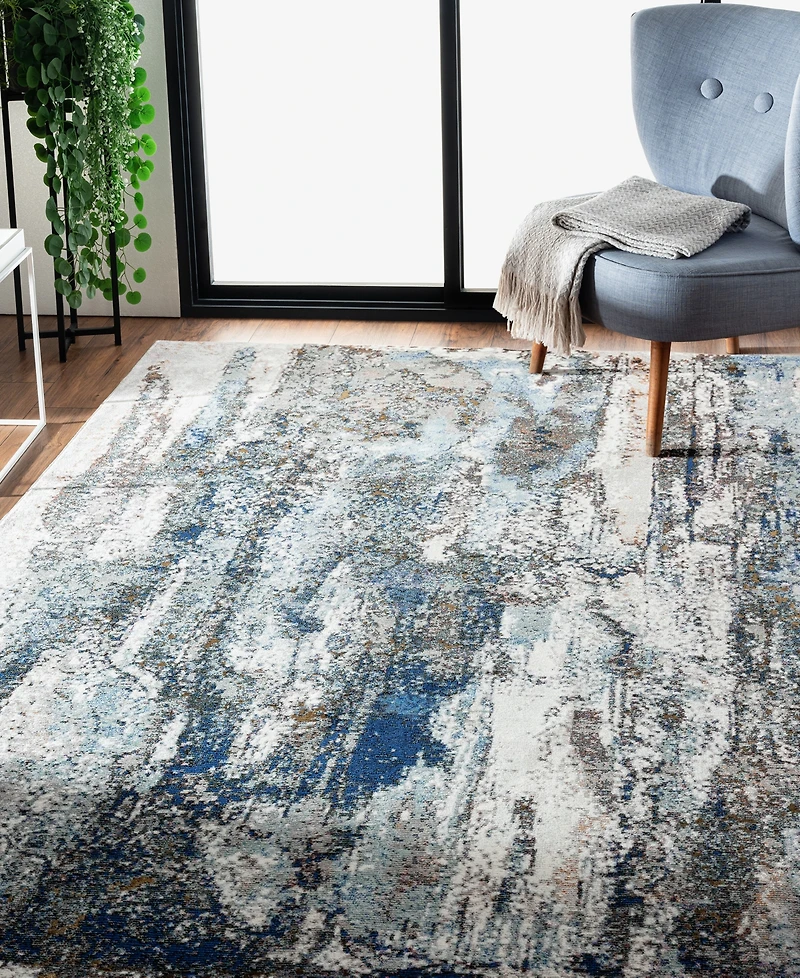 Closeout! Lr Home Insurgent Abstract Industrial 7'9" x 9'6" Area Rug