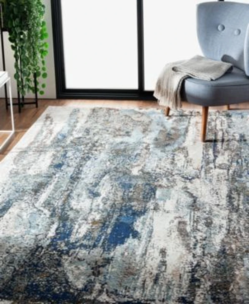 Closeout Lr Home Insurgent Abstract Industrial Area Rug
